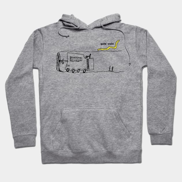 Tunnel drilling machine Hoodie by RosArt100